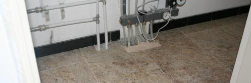 aanbieding tegels - Vloerverwarming, Vloerverwarming na oplevering